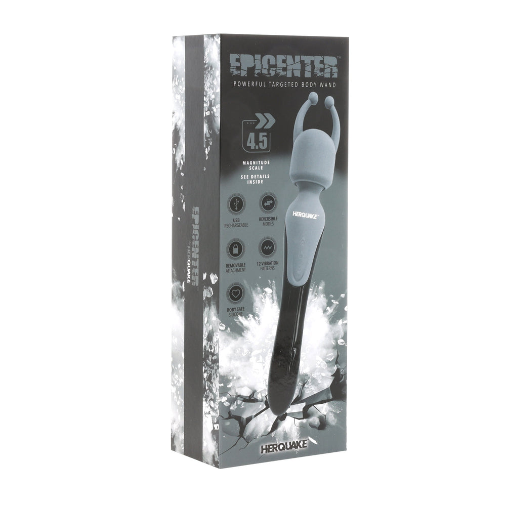 Strongest Vibrating Wand with Stimulator Sleeve - The Epicenter