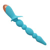 Extra Strong Vibrating Anal Beads - The Blizzard
